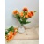 Ruža+ minikvet 29 cm, oranžová